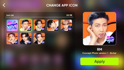 Скачать взломанную Rhythm Hive : Play with BTS, TXT, ENHYPEN! [Мод меню] MOD apk на Андроид