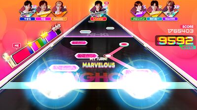 Скачать взломанную Rhythm Hive : Play with BTS, TXT, ENHYPEN! [Мод меню] MOD apk на Андроид