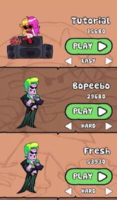 Скачать взломанную FNF Music Battle Beat Fire [Мод меню] MOD apk на Андроид