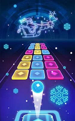 Скачать взломанную Color Hop 3D - Музыкальная Игра [Много денег] MOD apk на Андроид