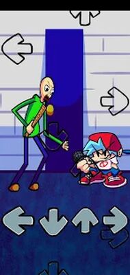 Скачать взломанную FNF Music Battle Mod Baldi [Много денег] MOD apk на Андроид