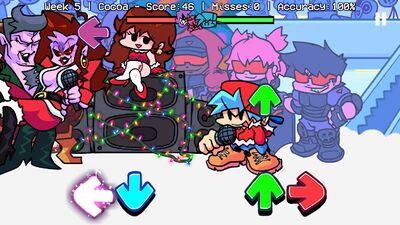 Скачать взломанную Tuesday night music party FNF [Бесплатные покупки] MOD apk на Андроид