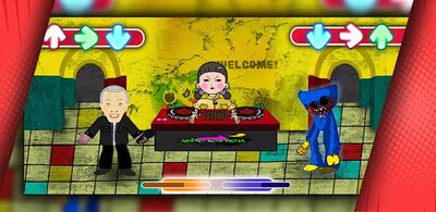 Скачать взломанную Huggy Wuggy FNF Playtime mod [Много монет] MOD apk на Андроид