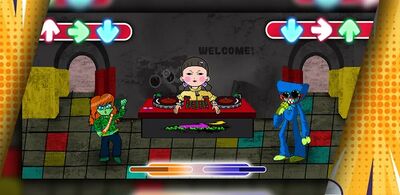Скачать взломанную Huggy Wuggy FNF Playtime mod [Много монет] MOD apk на Андроид