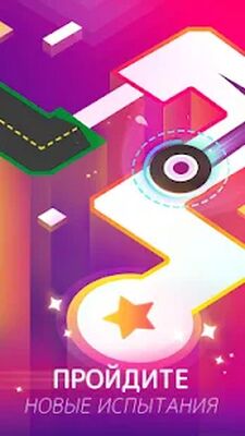 Скачать взломанную Dancing Ballz: Magic Dance Line Tiles Game [Много денег] MOD apk на Андроид