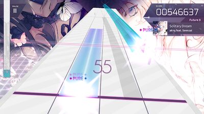Скачать взломанную Arcaea - New Dimension Rhythm Game [Много денег] MOD apk на Андроид