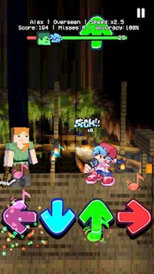 Скачать взломанную FNF mod for MCPE [Много монет] MOD apk на Андроид