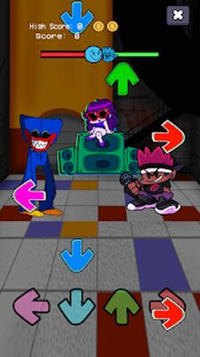 Скачать взломанную Huggy for Fnf Music Battle [Бесплатные покупки] MOD apk на Андроид