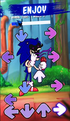 Скачать взломанную Sonik EXE vs FNF: Friday Night Funkin Mod [Много денег] MOD apk на Андроид