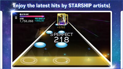 Скачать взломанную SuperStar STARSHIP [Много монет] MOD apk на Андроид