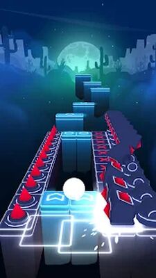 Скачать взломанную Водная гонка 3d: Музыкальная игра [Много монет] MOD apk на Андроид