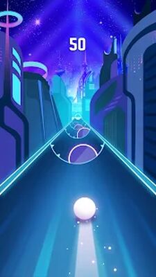 Скачать взломанную Beat Roller - Music Ball Race [Много монет] MOD apk на Андроид