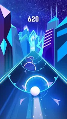 Скачать взломанную Beat Roller - Music Ball Race [Много монет] MOD apk на Андроид