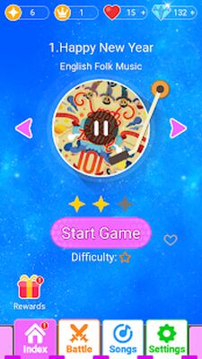 Скачать взломанную Magic Piano Music Tiles 2 [Много денег] MOD apk на Андроид