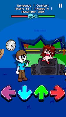 Скачать взломанную FNF Nonesense music fight [Много денег] MOD apk на Андроид