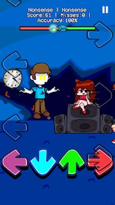 Скачать взломанную FNF Nonesense music fight [Много денег] MOD apk на Андроид