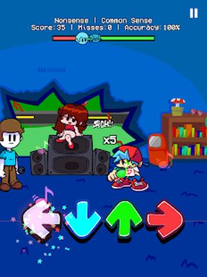Скачать взломанную FNF Nonesense music fight [Много денег] MOD apk на Андроид