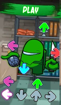 Скачать взломанную Impostor FNF Mod Among Us [Много монет] MOD apk на Андроид