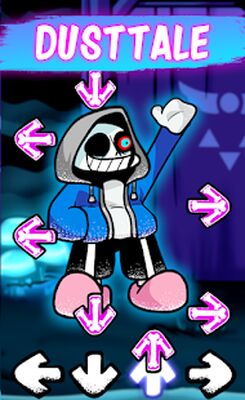 Скачать взломанную Dusttale vs FNF: Friday Night Funkin Mod [Много денег] MOD apk на Андроид