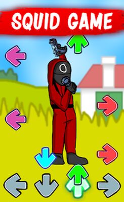 Скачать взломанную Squid Game FNF mod [Много монет] MOD apk на Андроид