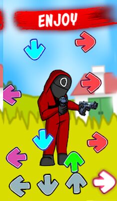 Скачать взломанную Squid Game FNF mod [Много монет] MOD apk на Андроид