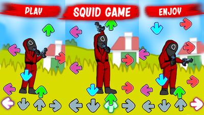Скачать взломанную Squid Game FNF mod [Много монет] MOD apk на Андроид