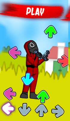 Скачать взломанную Squid Game FNF mod [Много монет] MOD apk на Андроид