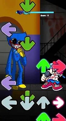 Скачать взломанную FNF Huggy Wuggy Playtime Mod [Мод меню] MOD apk на Андроид
