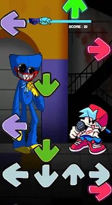 Скачать взломанную FNF Huggy Wuggy Playtime Mod [Мод меню] MOD apk на Андроид