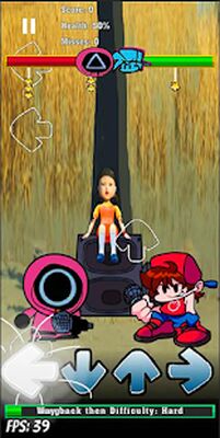 Скачать взломанную кальмар игра Fnf мод ночь пятницы [Много денег] MOD apk на Андроид