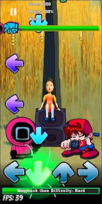 Скачать взломанную кальмар игра Fnf мод ночь пятницы [Много денег] MOD apk на Андроид