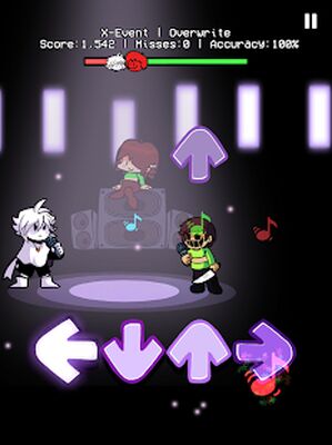 Скачать взломанную X Event Funkin mod: Sing with Chara [Бесплатные покупки] MOD apk на Андроид