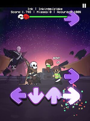 Скачать взломанную X Event Funkin mod: Sing with Chara [Бесплатные покупки] MOD apk на Андроид