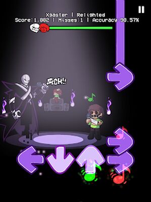 Скачать взломанную X Event Funkin mod: Sing with Chara [Бесплатные покупки] MOD apk на Андроид