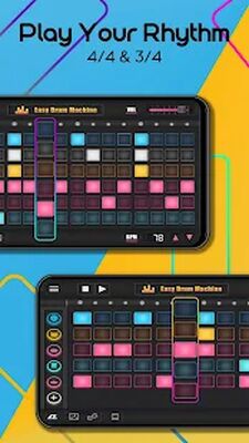 Скачать взломанную Easy Drum Machine - Beat Machine & Drum Maker [Бесплатные покупки] MOD apk на Андроид