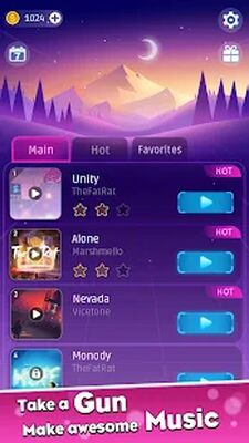 Скачать взломанную Beat Shot 3D - edm Музыка Игры [Много монет] MOD apk на Андроид