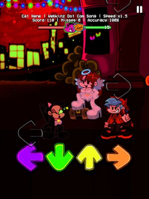 Скачать взломанную FNF spooky school music battle [Мод меню] MOD apk на Андроид