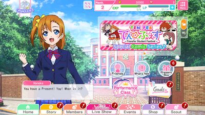Скачать взломанную Love Live!School idol festival [Много денег] MOD apk на Андроид