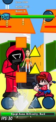 Скачать взломанную FNF Squid Battle Candy Game [Бесплатные покупки] MOD apk на Андроид