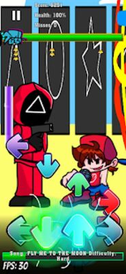 Скачать взломанную FNF Squid Battle Candy Game [Бесплатные покупки] MOD apk на Андроид