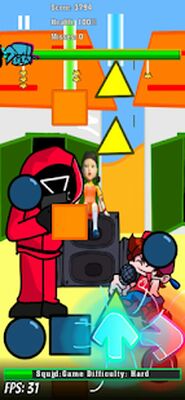 Скачать взломанную FNF Squid Battle Candy Game [Бесплатные покупки] MOD apk на Андроид