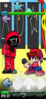 Скачать взломанную FNF Squid Battle Candy Game [Бесплатные покупки] MOD apk на Андроид