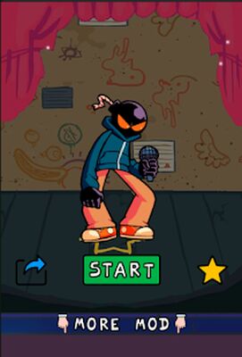 Скачать взломанную Friday Funny Mod Whitty FNF [Много монет] MOD apk на Андроид