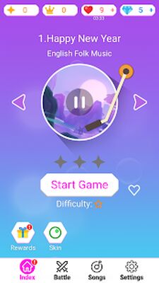 Скачать взломанную Piano Tiles Hop 2: Ball Rush [Много денег] MOD apk на Андроид