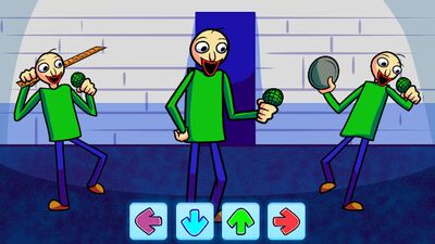 Скачать взломанную Baldi FNF Battle [Мод меню] MOD apk на Андроид