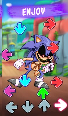 Скачать взломанную Sonik.EXE FNF Mod [Много денег] MOD apk на Андроид