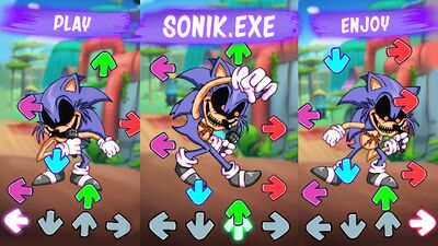 Скачать взломанную Sonik.EXE FNF Mod [Много денег] MOD apk на Андроид