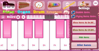 Скачать взломанную Pink Piano [Много денег] MOD apk на Андроид