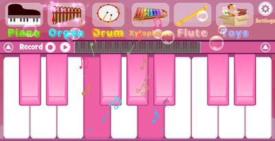 Скачать взломанную Pink Piano [Много денег] MOD apk на Андроид