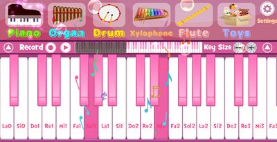 Скачать взломанную Pink Piano [Много денег] MOD apk на Андроид